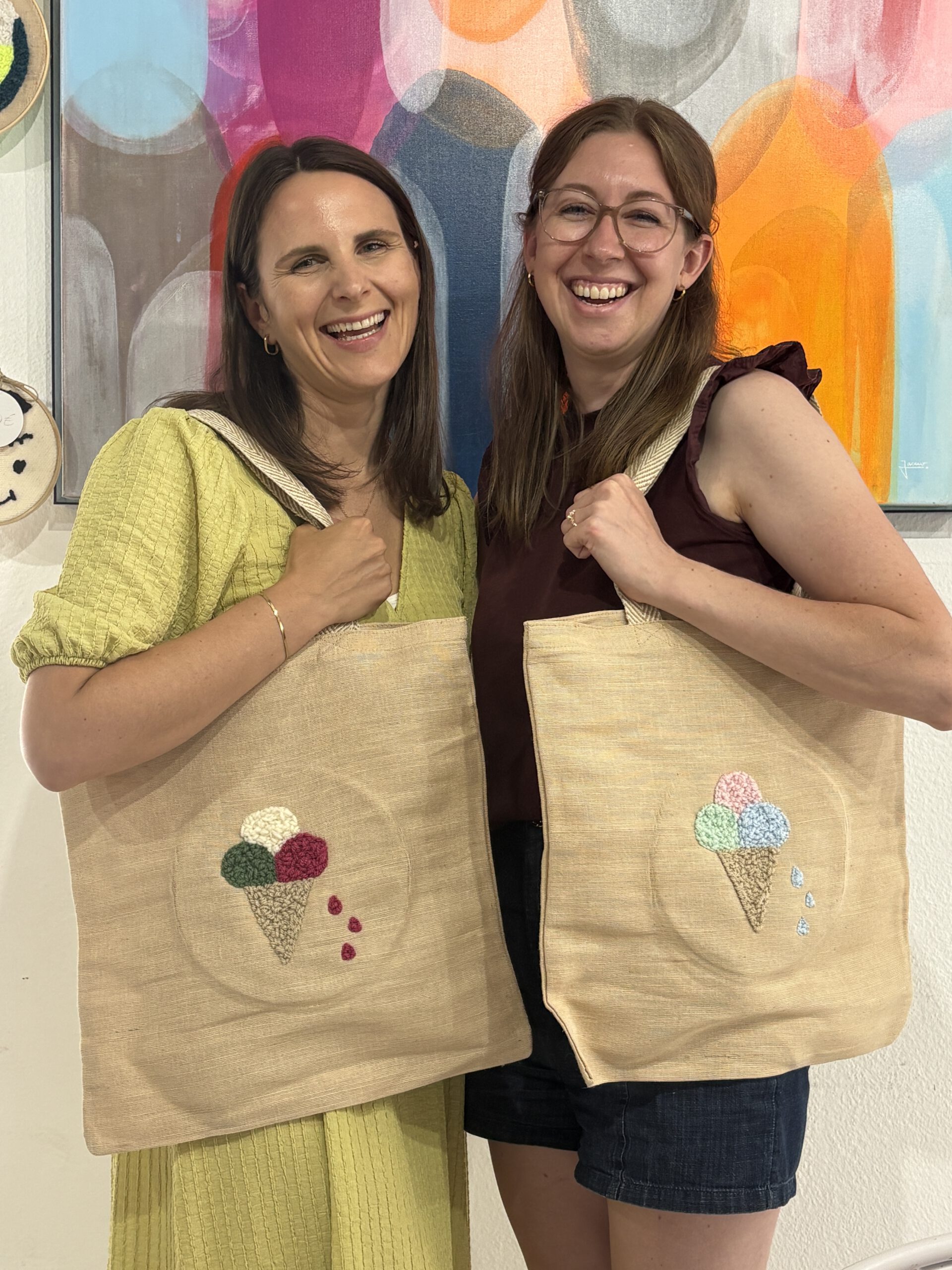 Needle Punch beim Kreativabend: Do, 1.10